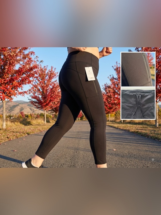 Athleta Pants - NWT Athleta Rainier Tight High Rise Legging - Black (Size 3X)
